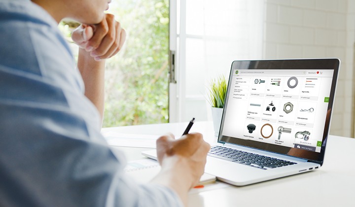 Online-Shop Bestellung