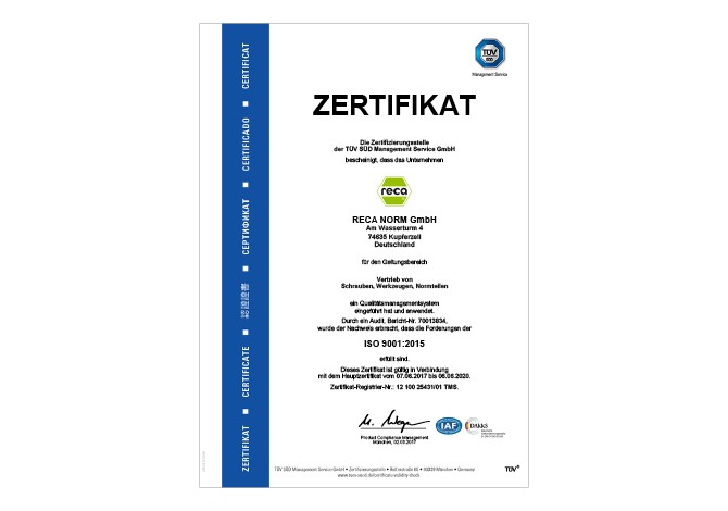 Wir sind ausgezeichnet.